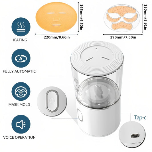 Automatic Facial Fruit Vegetable Mask Maker Machine Mask Mini FaceSkin Rejuvenation Home Use Beauty Devices