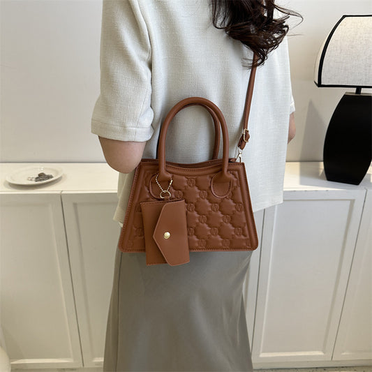 Fashion Simple Small Square Bag Casual Shoulder Bag